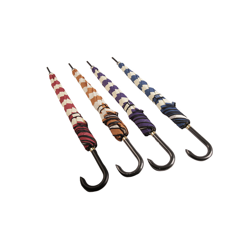 Striped Beach Sun Oxford Umbrelă dreaptă-0E6B0007