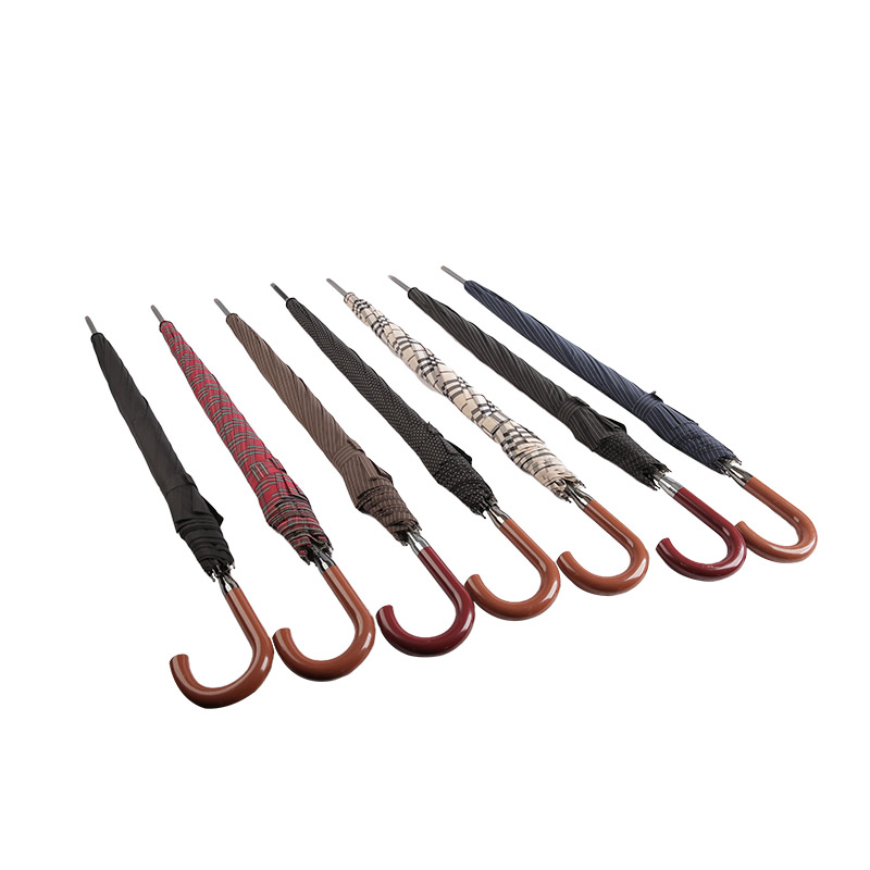 Good Firmness Pongee Straight umbrela-0E6B0175