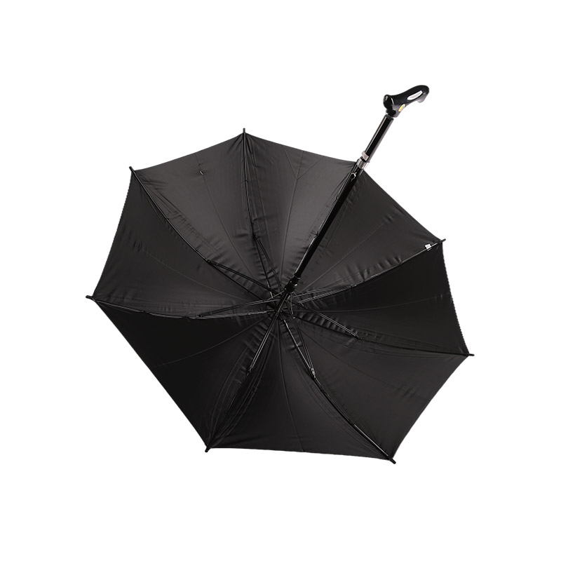 Pongee rezistent la vânt și la apă, cu umbrelă dreaptă acoperită cu argint-0E6B0223