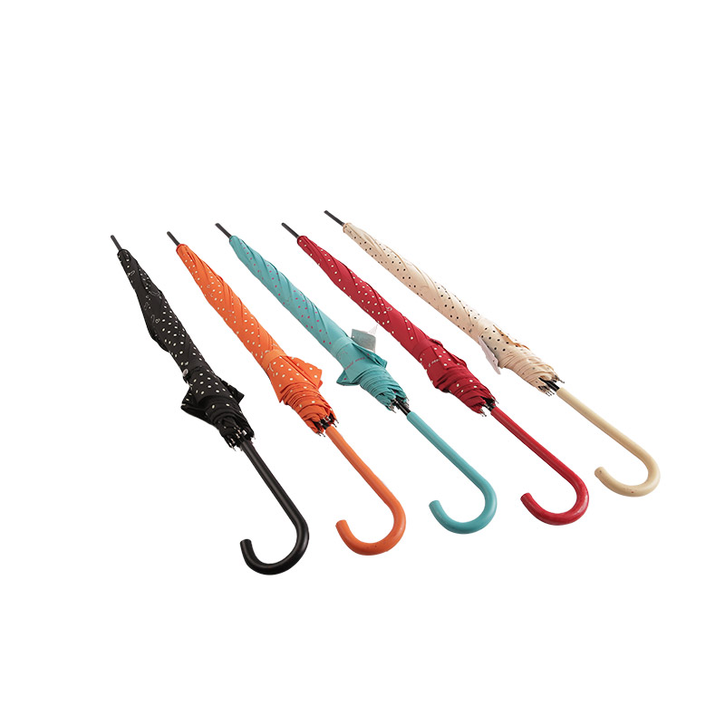 Umbrelă dreaptă Pongee, ușor de ieșit de zi cu zi-0E6B0271