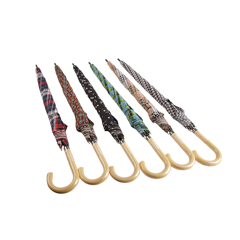 Umbrelă dreaptă Pongee robustă și inversată-0E6B0338