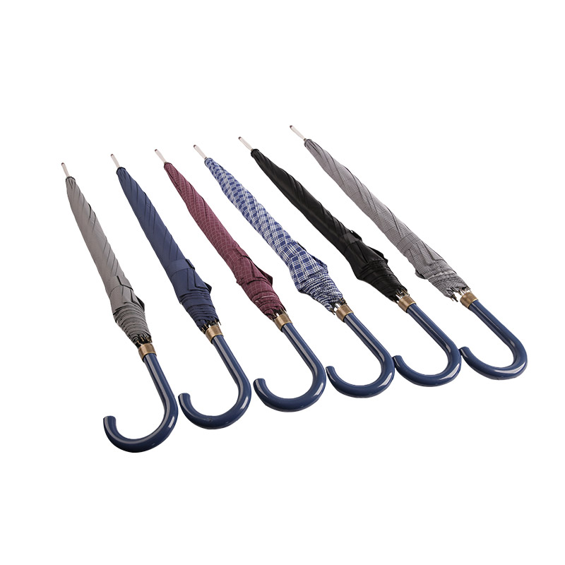 Ascuțit Barb poate fi atârnat Pongee umbrelă dreaptă-0E6B0388