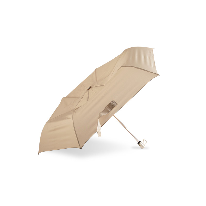 Abricot Atmosphere Pongee Umbrelă triplă-0E6B0465