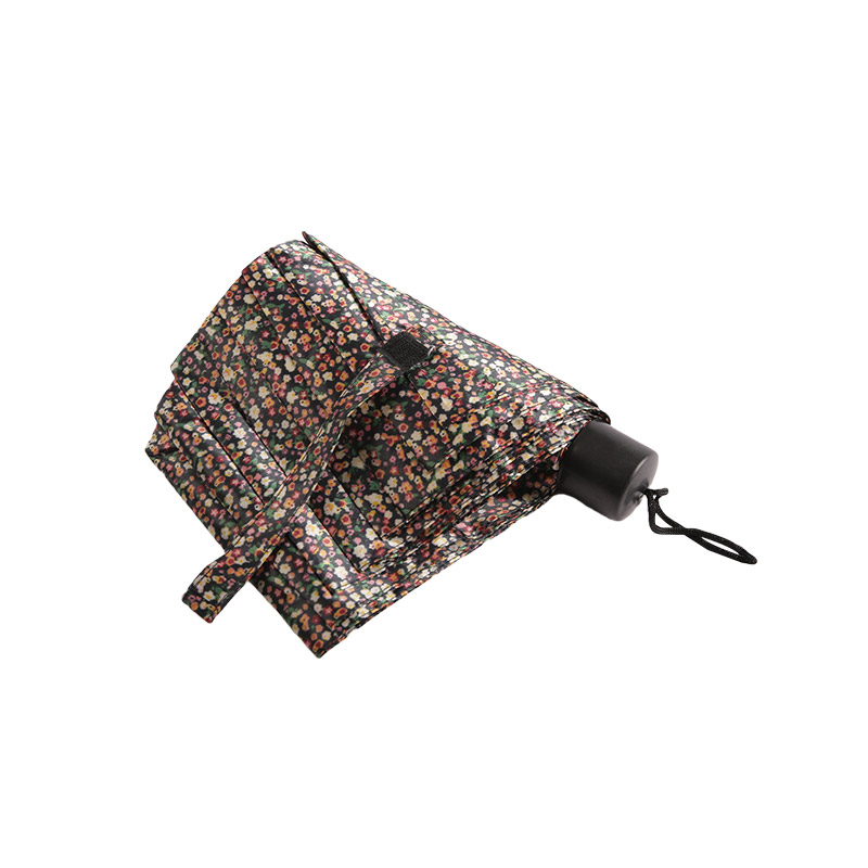 Poliester scalabil zilnic cu umbrelă triplă acoperită cu argint-0E6B0523