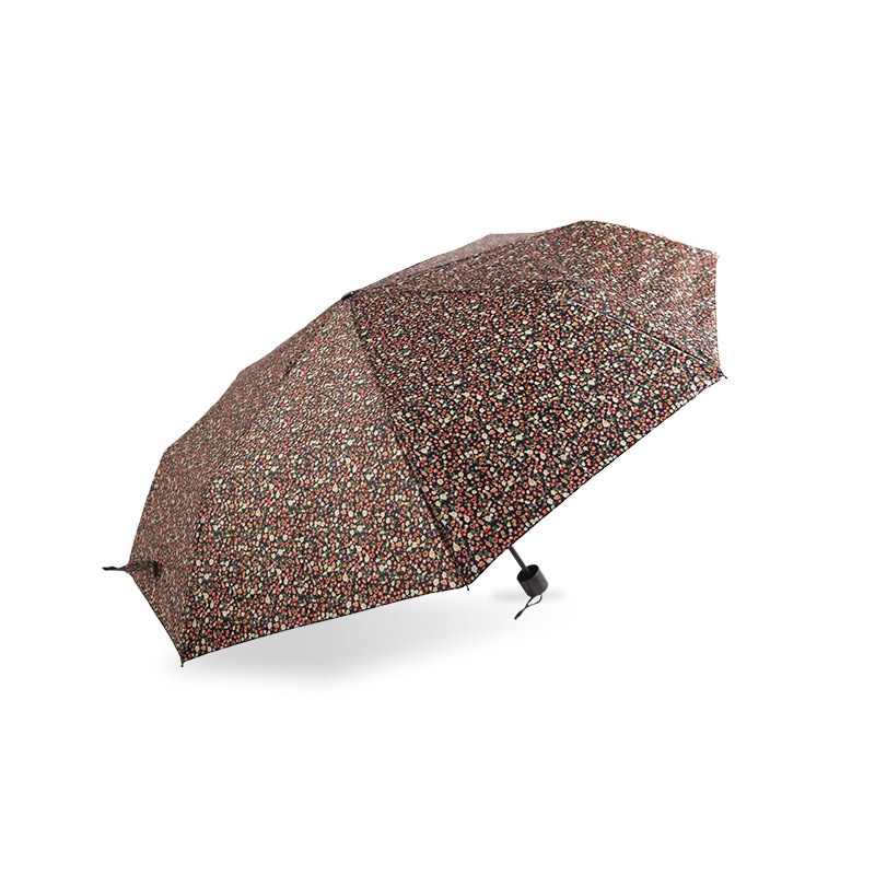 Poliester scalabil zilnic cu umbrelă triplă acoperită cu argint-0E6B0523