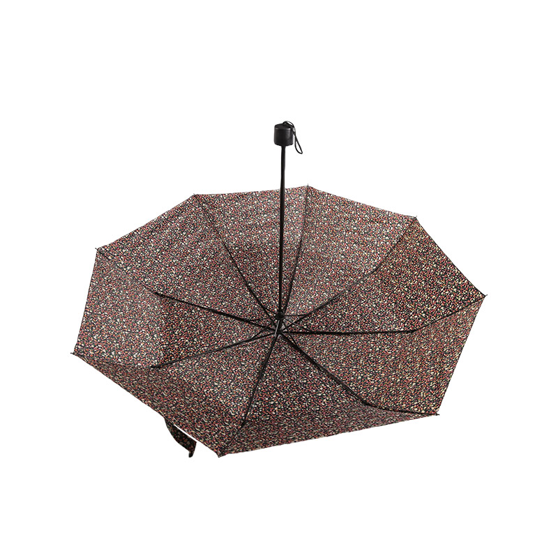Poliester scalabil zilnic cu umbrelă triplă acoperită cu argint-0E6B0523
