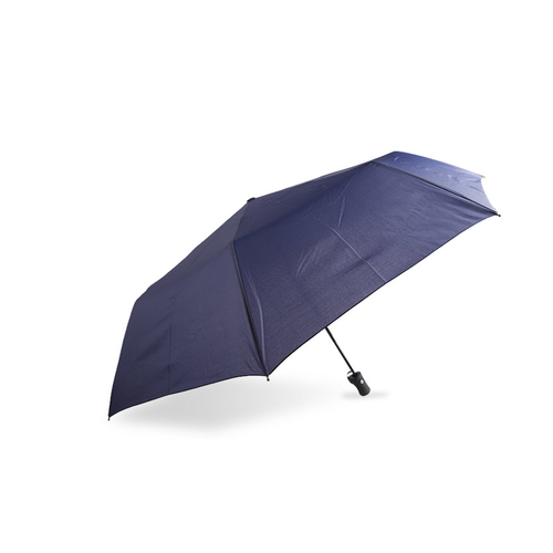 Pure Blue Uv Protection Pongee Umbrelă triplă-0E6B0550 Pure Blue Uv Protection Pongee Umbrelă triplă-0E6B0550
