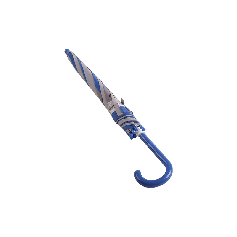 Umbrelă pentru copii din două culori din Cartoon Shark Pongee-0E6B0649