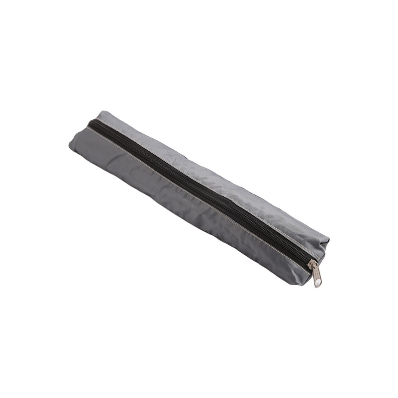 Umbrelă dublă din metal argintiu pur simplu-0E6B0782